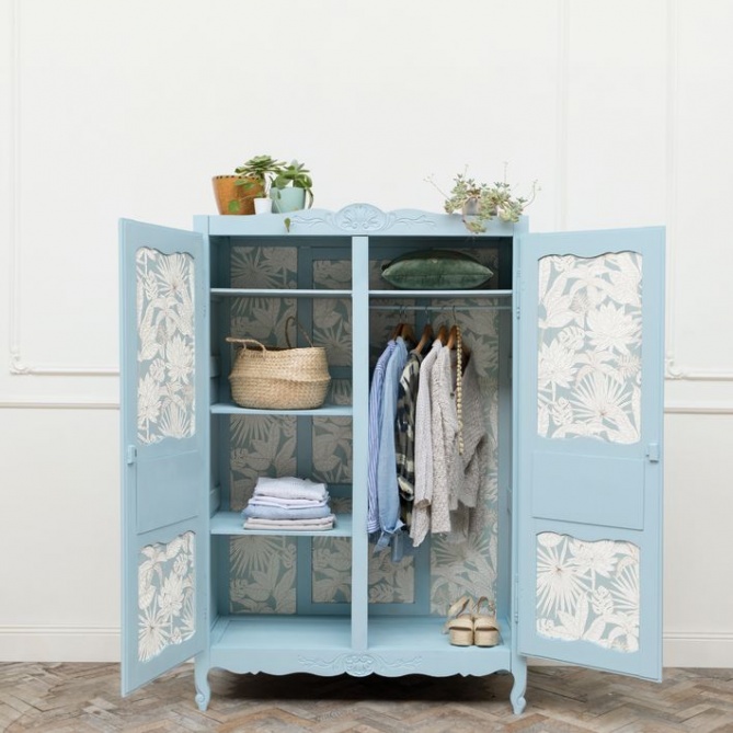 Papel Pintado Hojas y flores tropicales yuxtapuestas - GORDIMA 03 | MURAKE - 86343