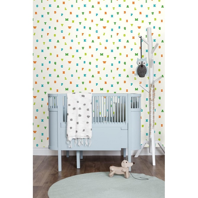 Papel Pintado Abecedario - ATTAF 01 | MURAKE - 7013-91