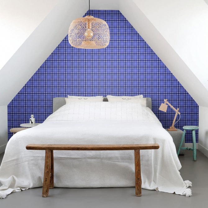 Papel Pintado Cuadro Escocés - KUHMO 01 | MURAKE - 7012-91