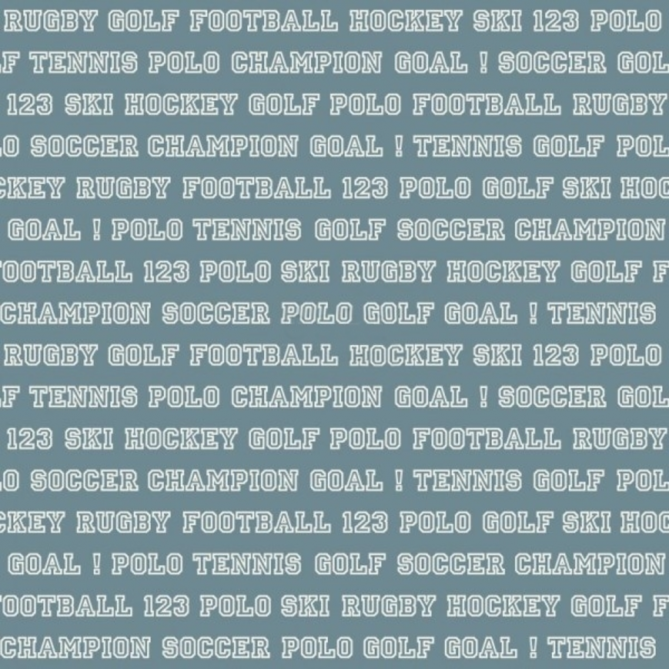 Papel Pintado Textos deportivos - DONDO 03 | MURAKE - 7013-83