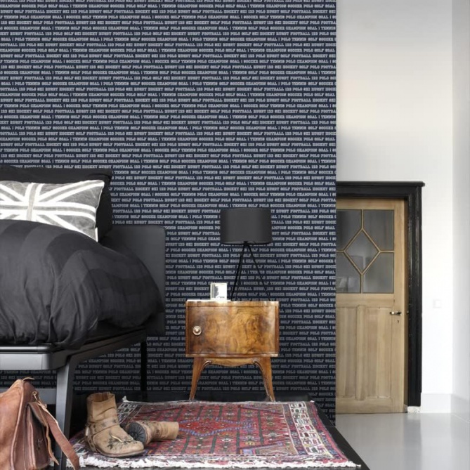 Papel Pintado Textos deportivos - DONDO 04 | MURAKE - 7013-84