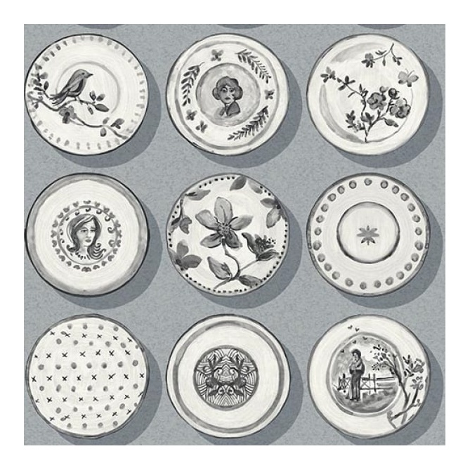 Papel Pintado Platos - DHULE 02 | MURAKE - 7012-27