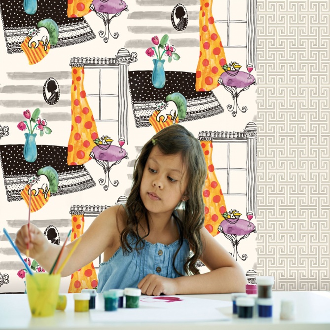 Papel Pintado Dibujos - BALAPUR 01 | MURAKE - 7012-36