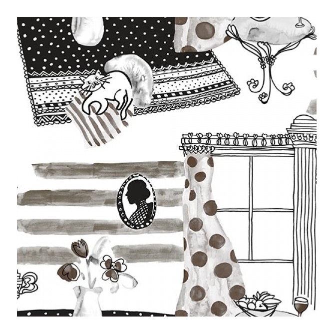 Papel Pintado Dibujos - BALAPUR 02 | MURAKE - 7012-37