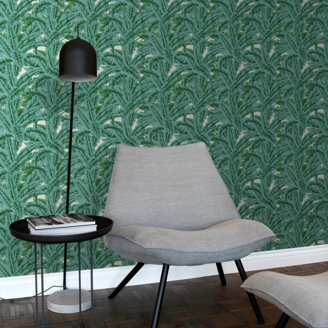 Papel Pintado Hojas de palmera - KITTILA  | MURAKE - 7012-85