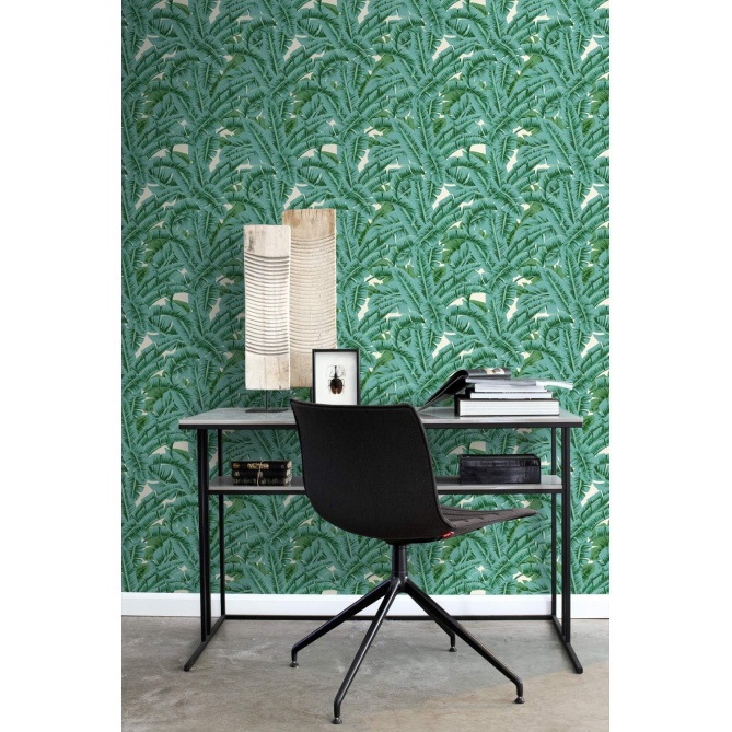 Papel Pintado Hojas de palmera - KITTILA  | MURAKE - 7012-85