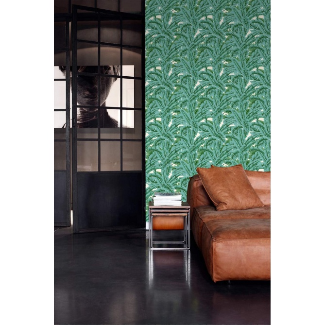 Papel Pintado Hojas de palmera - KITTILA  | MURAKE - 7012-85