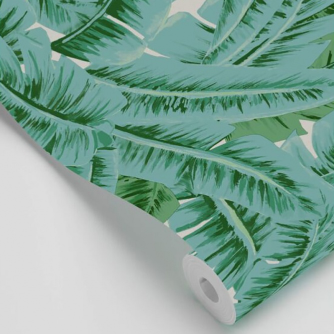 Papel Pintado Hojas de palmera - KITTILA  | MURAKE - 7012-85