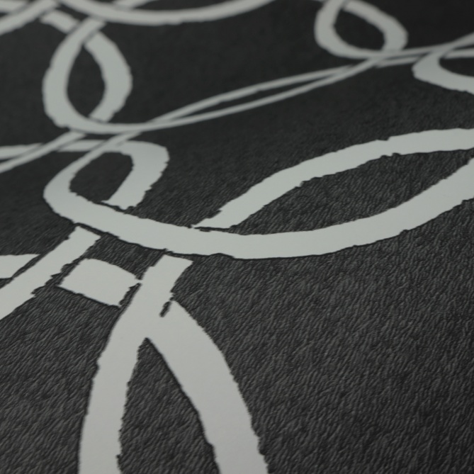 Papel Pintado Anillos entrelazados - VOREY 01 | MURAKE - 44851