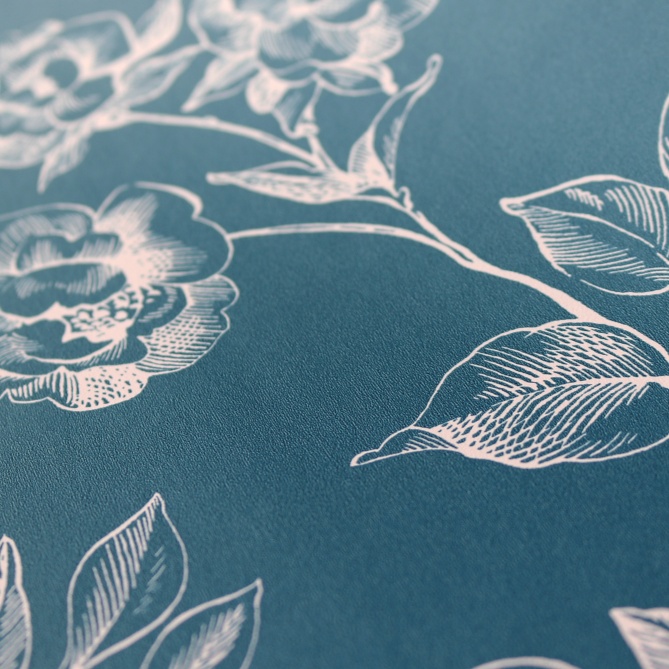 Papel Pintado Flores grandes - TARIKERE 02 | MURAKE - 6709-82