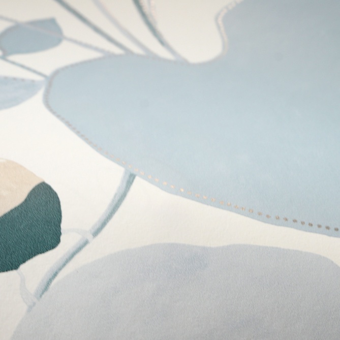 Papel Pintado Hojas tropicales con pájaros y tucanes - LAPAPOCHA 03 | MURAKE - 86383