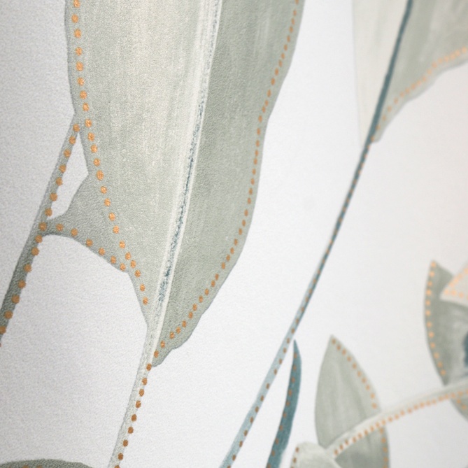 Papel Pintado Hojas tropicales con pájaros y tucanes - LAPAPOCHA 05 | MURAKE - 86385