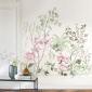 Mural Jardín japonés con flores de cerezo - GROMA  | MURAKE - 85852