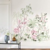 Mural Jardín japonés con flores de cerezo - GROMA  | MURAKE - 85852