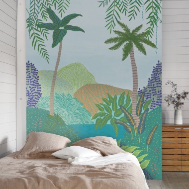 Mural Jungla pacífica - PASTUI  | MURAKE - 85851