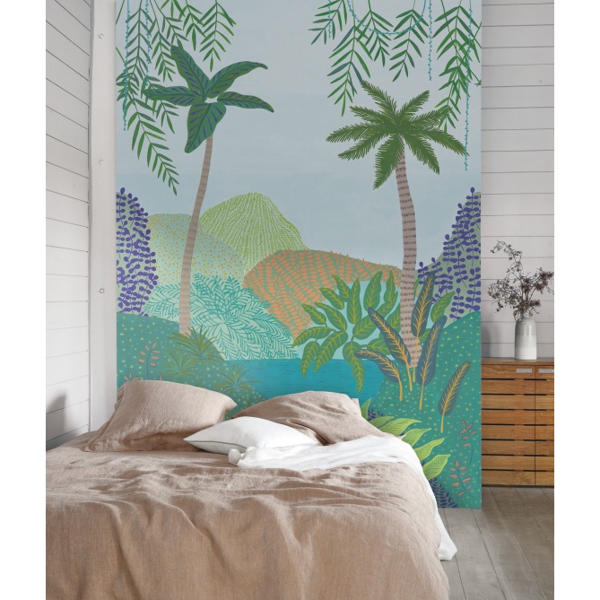 Mural Jungla pacífica - PASTUI  | MURAKE - 85851