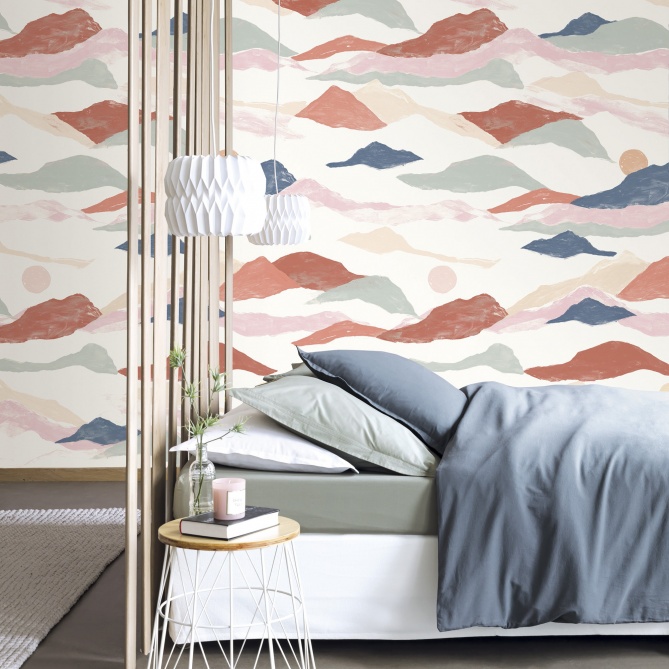 Mural Siluetas de un paisaje - FUSCO  | MURAKE - 85858