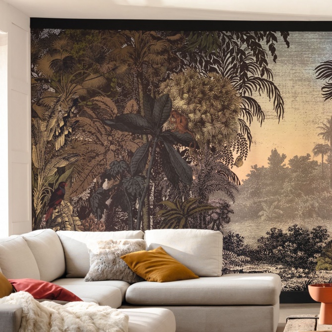 Mural Jungla con animales - VERFI 01 | MURAKE - 85887