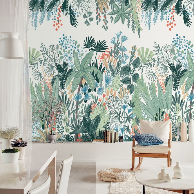 Mural Bosque tropical - SDALUR  | MURAKE - 85895