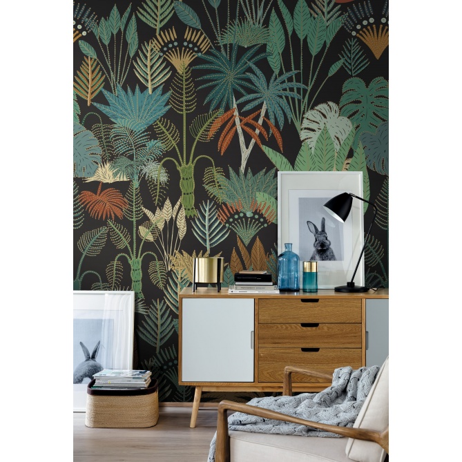 Mural Naturaleza tropical abstracta - ALTADAL 02 | MURAKE - 85900