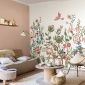 Mural Flores y pájaros - HOLAR  | MURAKE - 85898