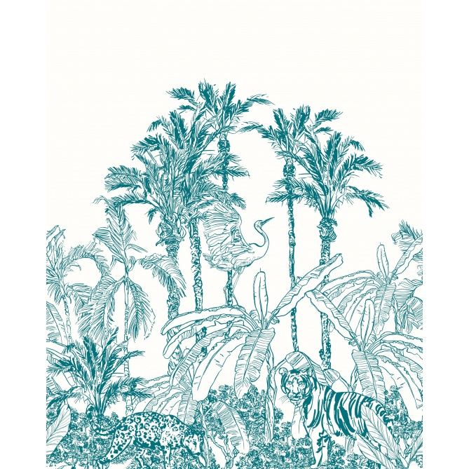 Mural Selva y animales - HOFSOS 02 | MURAKE - 85897