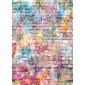 Mural Pared ladrillos multicolor - HOLMA  | MURAKE - 85901