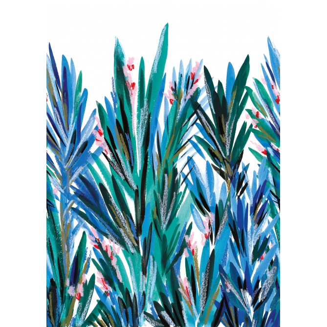 Mural Hojas efecto pintura - VALFIROI  | MURAKE - 85923