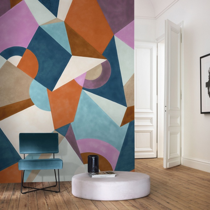 Mural Cubismo - PASKER  | MURAKE - 85913