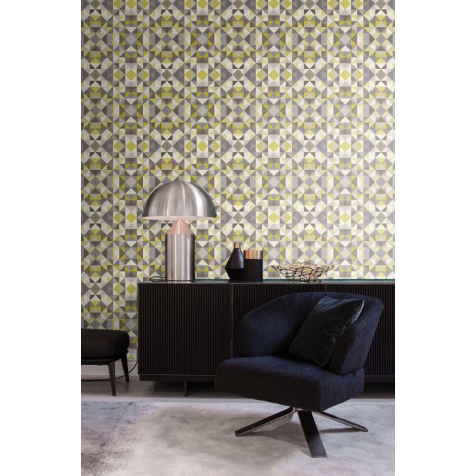 Papel Pintado Cubismo - BIARRITZ 02 | MURAKE - 7018-92