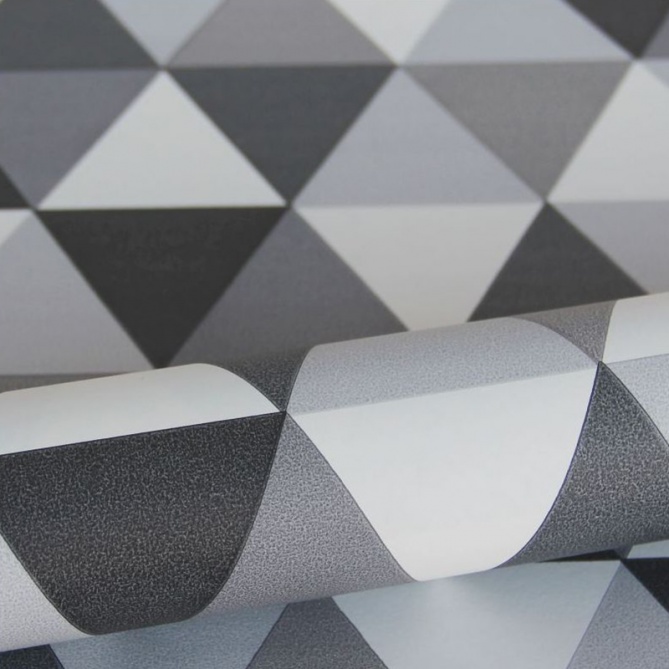 Papel Pintado Triángulos equiláteros - ROCHELLE 02 | MURAKE - 7018-82