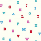 Papel Pintado Abecedario - ATTAF 02 | MURAKE - 7013-92