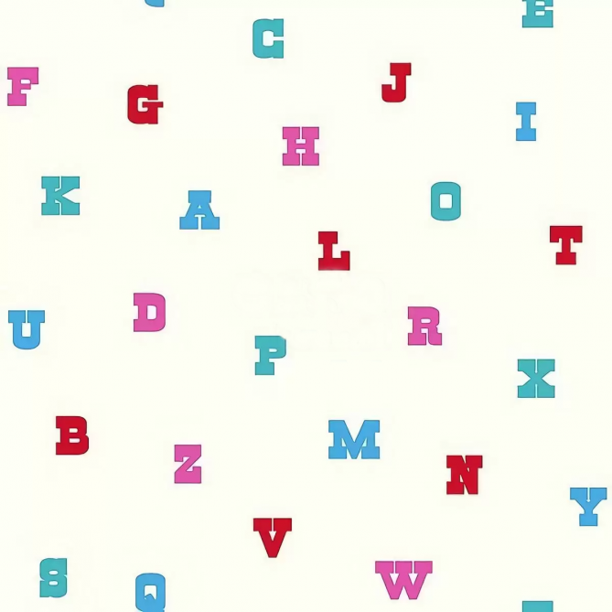 Papel Pintado Abecedario - ATTAF 02 | MURAKE - 7013-92
