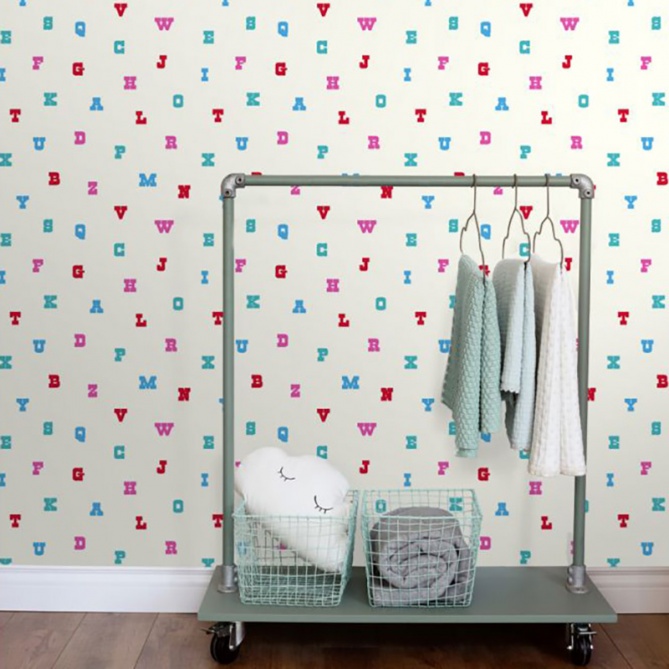 Papel Pintado Abecedario - ATTAF 02 | MURAKE - 7013-92