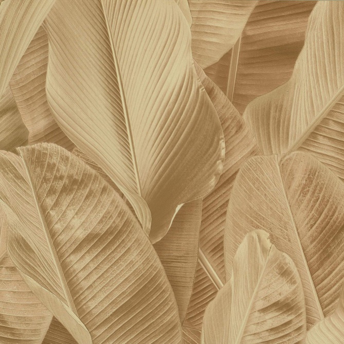 Papel Pintado Hojas banano - CASERTA 03 | MURAKE - 86553