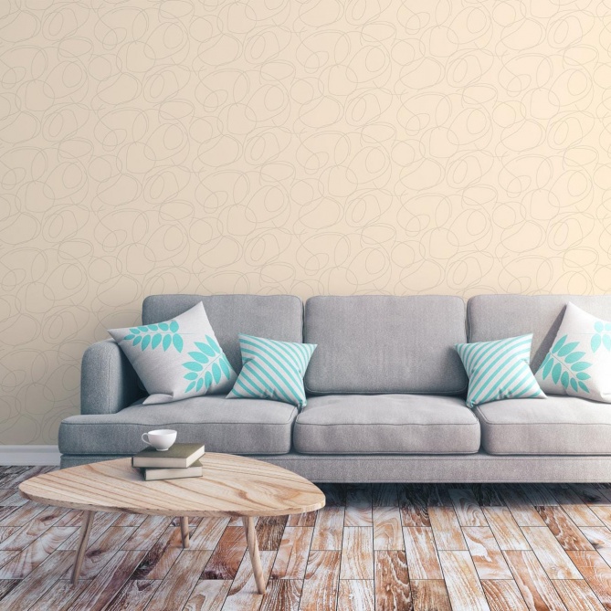 Papel Pintado Círculos desiguales - KALAMARIA 02 | MURAKE - 7019-02