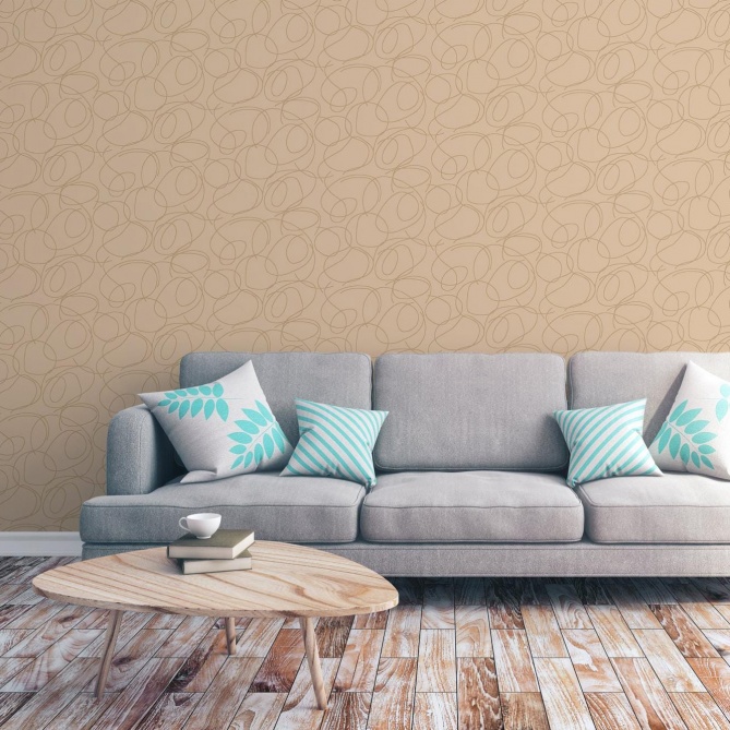 Papel Pintado Círculos desiguales - KALAMARIA 03 | MURAKE - 7019-03