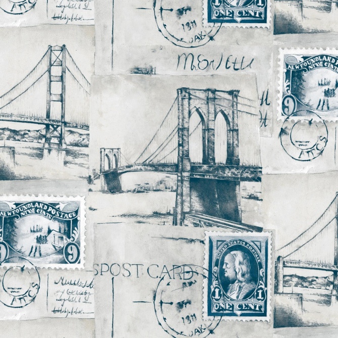 Papel Pintado Sellos - GLIFADA 02 | MURAKE - 7019-07