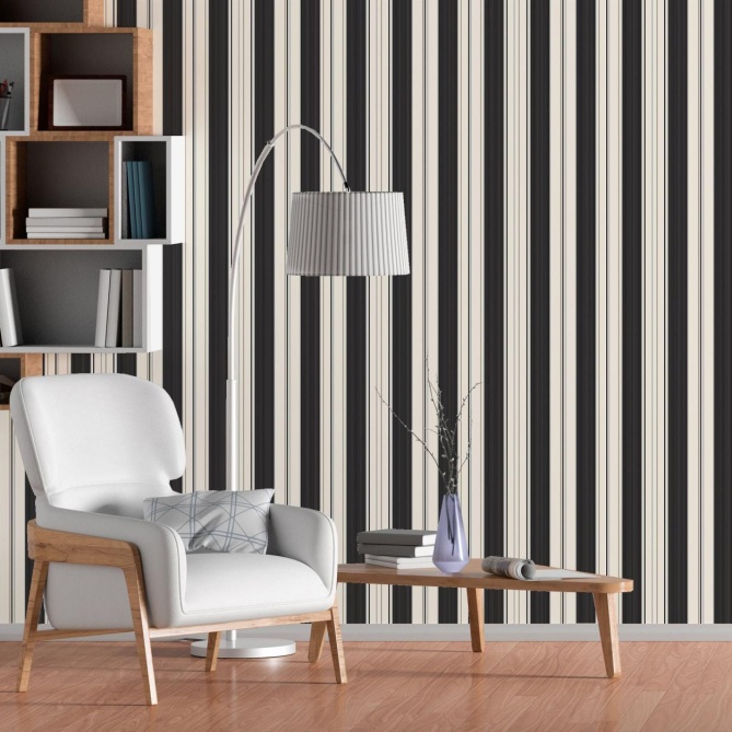 Papel Pintado Rayas diferentes tamaños - VOULA 01 | MURAKE - 7019-36