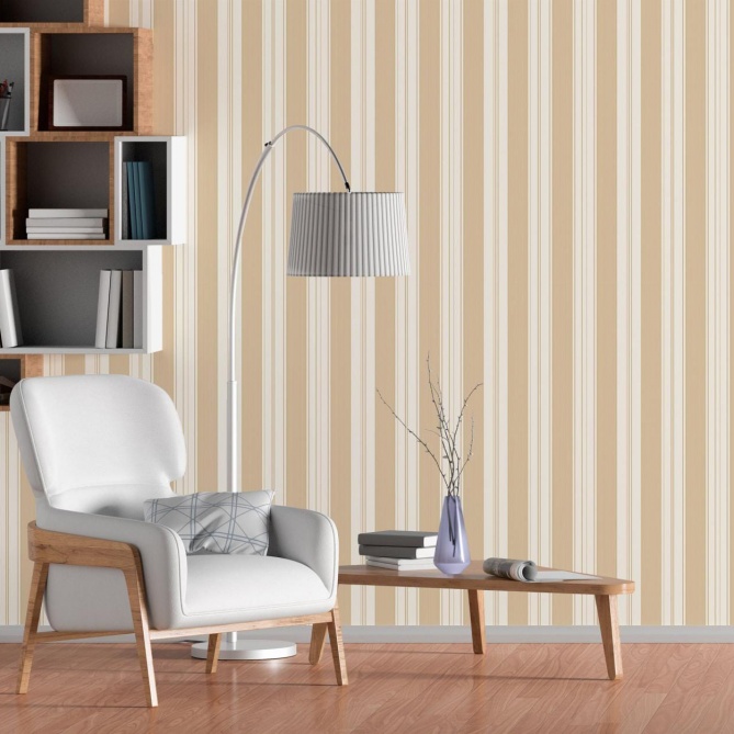 Papel Pintado Rayas diferentes tamaños - VOULA 02 | MURAKE - 7019-37