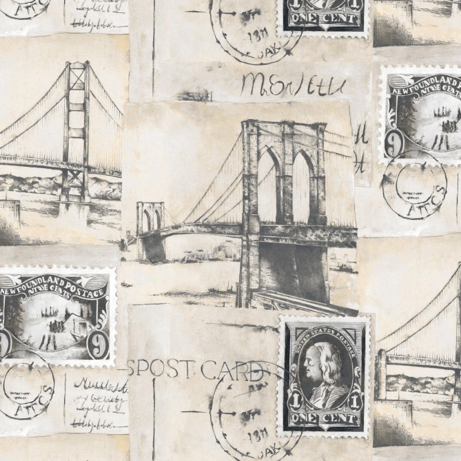 Papel Pintado Sellos - GLIFADA 01 | MURAKE - 7019-06