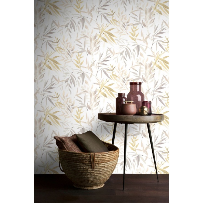 Papel Pintado Hojas de bambú - ADRAR 01 | MURAKE - 86561