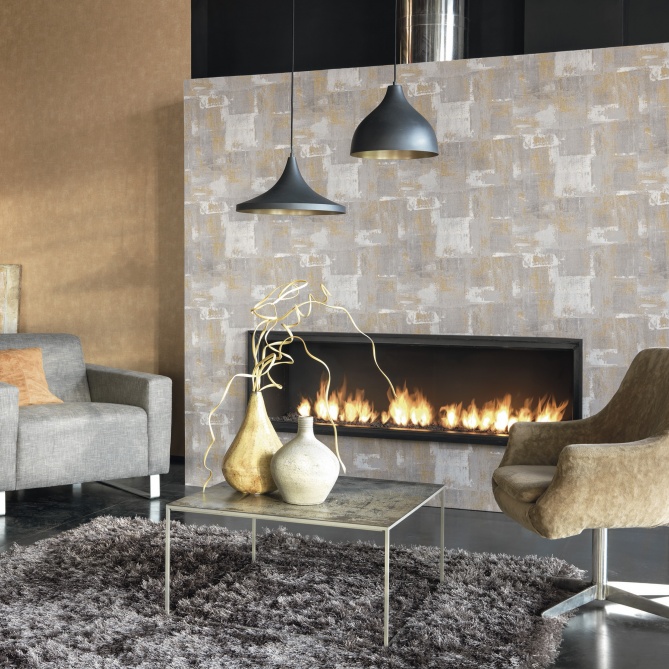 Papel Pintado Textura decapado - SAULGAU 04 | MURAKE - 7021-28