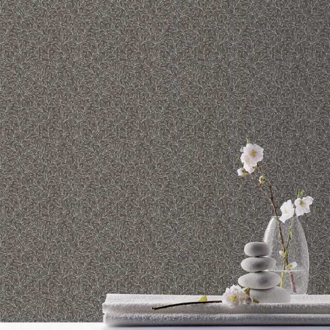 Papel Pintado Hojitas - SANDE 01 | MURAKE - 87901