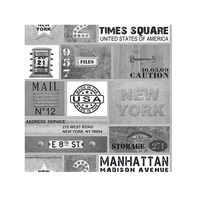 Papel Pintado Collage - ALVEAR  | MURAKE - 7020-11