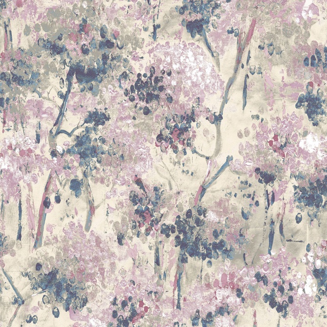 Papel Pintado Jardín en acuarela - NABLUS 02 | MURAKE - 7022-02