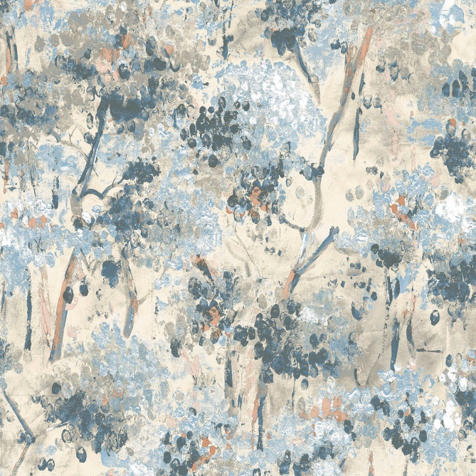 Papel Pintado Jardín en acuarela - NABLUS 03 | MURAKE - 7022-03