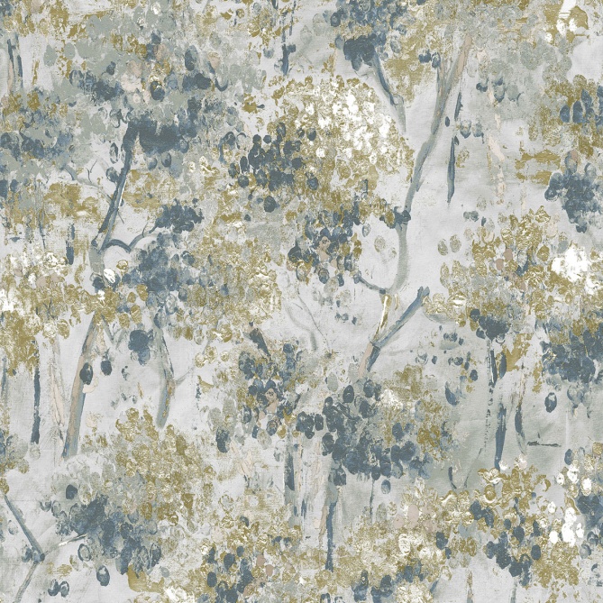 Papel Pintado Jardín en acuarela - NABLUS 04 | MURAKE - 7022-04