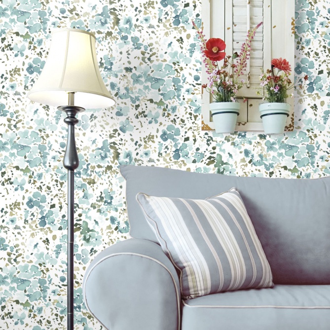 Papel Pintado Flores - HEBRÓN 01 | MURAKE - 7022-26