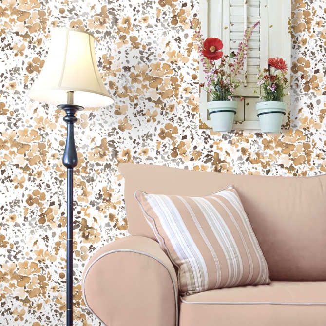 Papel Pintado Flores - HEBRÓN 03 | MURAKE - 7022-28